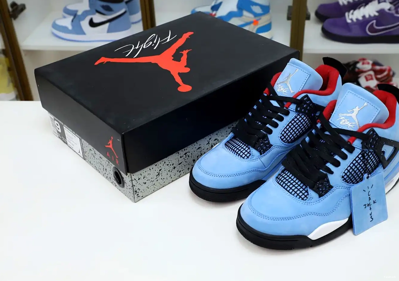 TRAVIS SCOTT JORDAN & JACK' 4 AIR FRIENDS X FAMILY 'CACTUS RETRO 0630